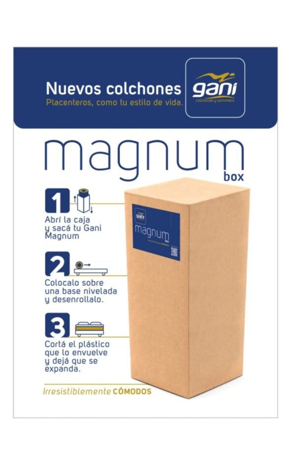 🛏️ Colchón Gani Magnum Box