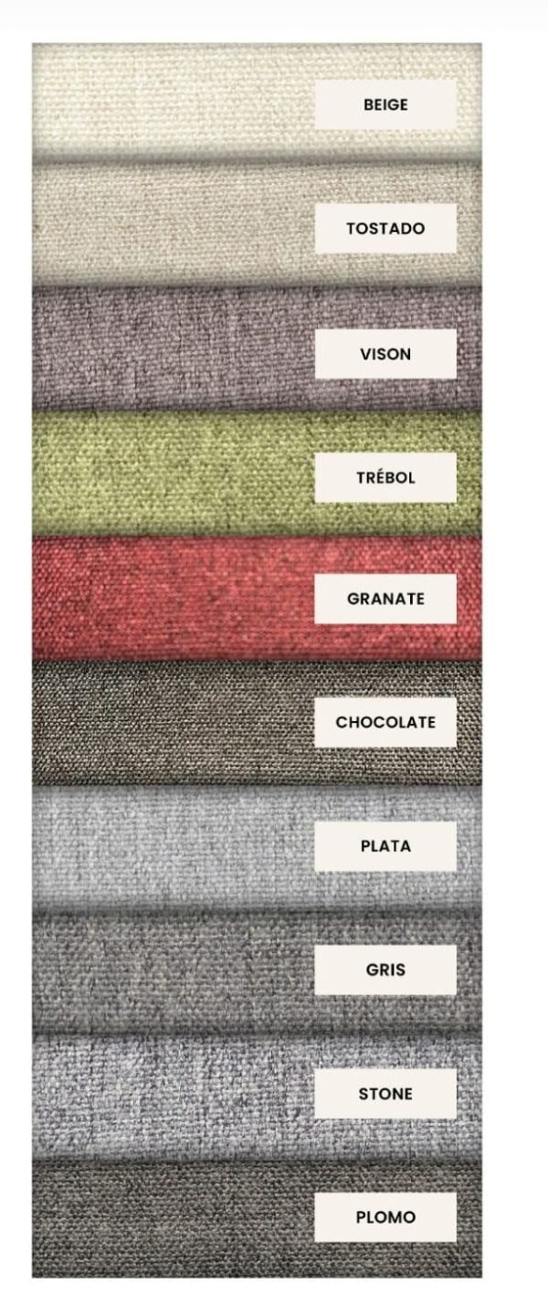 🛏️ Respaldo Super Eco Windy Habano – 140 cm
