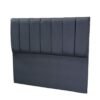 🛏️ Respaldo Bastón Murano Negro – 140 cm