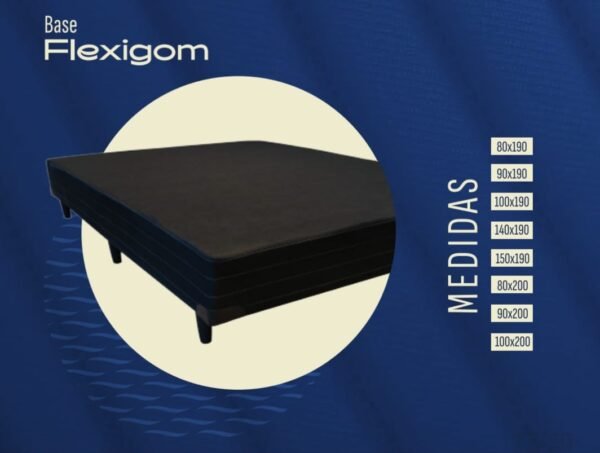 🛏️ Base Flexigom (Sommier sin colchón)