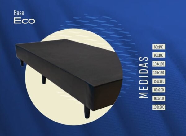 🛏️ Base Flexigom en Ecocuero (sin colchón)
