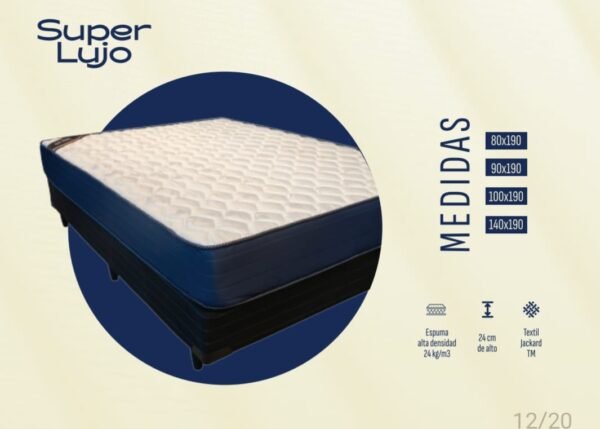 🛏️ Colchón de Espuma Flexigom Super Lujo