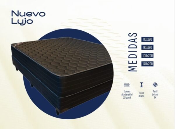 🛏️ Colchón de Espuma Flexigom Nuevo Lujo